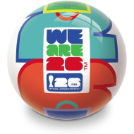 Coppa del Mondo FIFA 2026 Messico palla di gomma da 22 cm - Mondo Toys