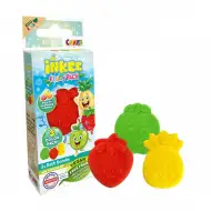 Craze Inkee: Forme da bagno vegane alla frutta, confezione da 3 pezzi