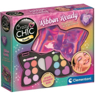 Crazy Chic: Ribbon Ready set di make-up in astuccio a forma di fiocco - Clementoni