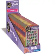 Crazy Chic Set di unghie finte adesive con animali - Clementoni