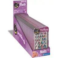 Crazy Chic: Set di unghie finte adesive con farfalle 1 pezzo - Clementoni