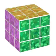 Cubo magico scintillante