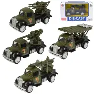 Die-Cast: Auto militare in miniatura in diverse varianti a frizione 1/55
