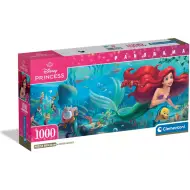 Disney+ - La Sirenetta puzzle panoramico da 1000 pezzi con poster - Clementoni