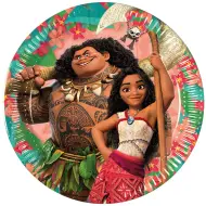Disney+Principesse Vaiana 2 set di piatti di carta 8 pezzi 20 cm