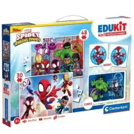 Edukit: Spidey 4 in 1 raccolta di giochi - Clementoni
