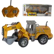 Escavatore telecomandato RC con luce 27MHz 1/48 20cm