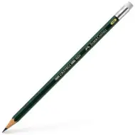 Faber-Castell: Castell 9000 matita di grafite con gomma, HB