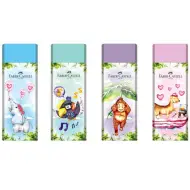Faber-Castell: Gomma a vite in PVC "Giungla Allegra" in quattro varianti