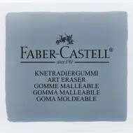 Faber-Castell: Gomma pane grigia in scatola di plastica