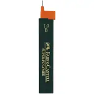 Faber-Castell: Mina per matite, confezione da 12, 1mm, B