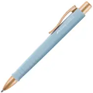 Faber-Castell: Poly Ball XB penna a sfera blu ghiaccio