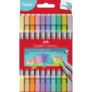 Faber-Castell: Set di pennarelli 10 pezzi a doppia punta in colori pastello