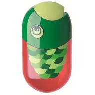 Faber-Castell: Temperino a forma di pappagallo con gomma