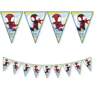 Festone di bandierine Spidey party