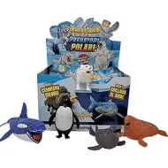 Figurine a sorpresa di predatori artici allungabili