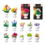 Giocattolo da costruzione Sluban - Fiori da collezione in vaso