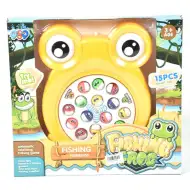 Gioco da pesca elettrico con rane, set da 15 pezzi