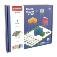 Gioco logico magnetico con 40 carte