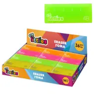 Gomma con motivo righello in diverse varianti 1 pezzo