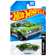 Hot Wheels: 69 Chevelle macchinina verde 1/64 - Mattel