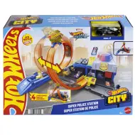 Hot Wheels City: Super Stazione di Polizia con macchinina - Mattel