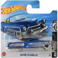 Hot Wheels: Custom 53 Cadillac auto blu 1/64 - Mattel