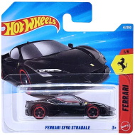 Hot Wheels: Ferrari SF90 Stradale macchinina nera 1/64 - Mattel