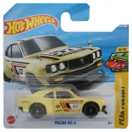 Hot Wheels: Mazda RX-3 gialla modellino 1/64 - Mattel