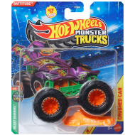 Hot Wheels Monster Trucks: Battitude macchinina monster lilla in scala 1:64 - Mattel