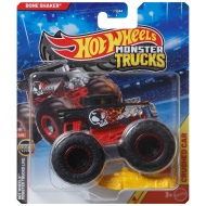 Hot Wheels Monster Trucks: Bone Shaker macchinina monster rossa 1/64 - Mattel