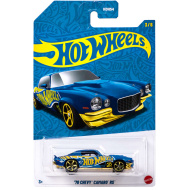 Hot Wheels Pearl &amp; Chrome: 70 Chevy Camaro RS macchinina in scala 1:64 - Mattel