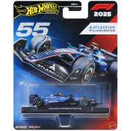 Hot Wheels Premium: Atlassian Williams Racing F1 Team #55 - Auto da Formula 1 in scala 1/64 - Mattel