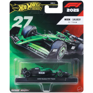 Hot Wheels Premium: KICK Sauber F1 Team #27 macchinina di Formula 1 in scala 1/64 - Mattel