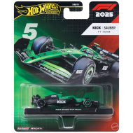 Hot Wheels Premium: KICK Sauber F1 Team #5 Formula 1 macchinina in scala 1:64 - Mattel