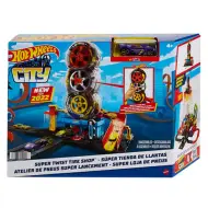 Hot Wheels: Set da gioco Officina Tripla Ruota - Mattel