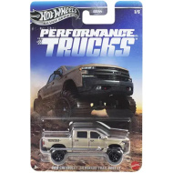 Hot Wheels Silver Series: modellino Chevrolet Silverado Trail Boss LT 2019 in scala 1:64 - Mattel