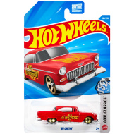 Hot Wheels: macchinina 55 Chevy in scala 1/64 - Mattel