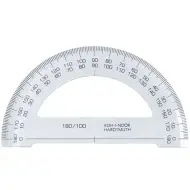 ICO: Goniometro trasparente Koh-I-Noor 180/100