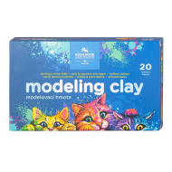 ICO: Koh-I-Noor Cats pasta modellabile colorata, set da 20 pezzi