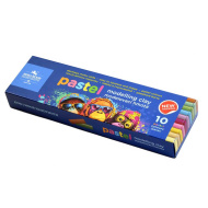 ICO: Koh-I-Noor pasta da modellare in colori pastello, set da 10 pezzi
