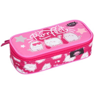 ICO: LizzySuli Kittok Stars Purrfect astuccio per adolescenti arrotondato 21,5x10,5x5,5 cm