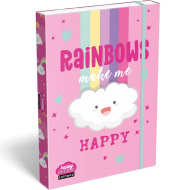 ICO: Lizzysuli Lollipop Rainbow cartellina con elastico formato A4