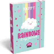 ICO: Lizzysuli Lollipop Rainbow porta quaderni con elastico formato A5