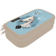 ICO: Lizzysuli Wild Beauty Sport Club astuccio a tre piani a tema cavalli