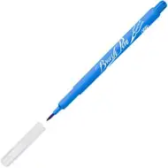 ICO: Penna a pennello in colore blu
