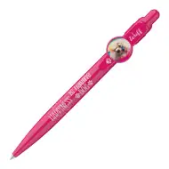 ICO: Penna a sfera con cani, colore rosa