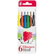 ICO: Set di 6 pennarelli colorati SÜNI 300