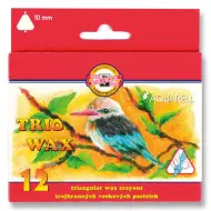 ICO: Triangolo acquerello pastello a cera 10mm