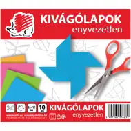 ICO: fogli ritagliabili ricciolino non incollato 15x15 cm 10 fogli